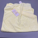 DCT:Koiows Towels, Polyester & Nylon, Yellow, 75x35 cm, Quick-Dry, Soft & Durable