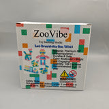 ZooVibe Toy Building Blocks 108PCS, Colorful PP Capsule Blocks for Kids, Creative STEM Construction Toys, Safe Material for Early Learning and Imaginative Play