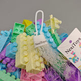 NexiToys Toy Building Blocks, 108pcs Colorful PP Capsule Set, Creative Construction Toys for Kids, Safe & Durable Educational Blocks