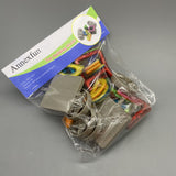 Annexfun Toy Building Blocks, 30-Piece Magnetic Set, Multicolor ABS Plastic, Durable and Fun for Creative Play