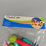 ChattyCubs Toy Building Blocks, 26pcs Colorful ABS Blocks Set for Toddlers, Safe Educational Construction Toys for Ages 1 and Up