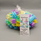 NexiToys Toy Building Blocks, 108pcs Colorful PP Capsule Set, Creative Construction Toys for Kids, Safe & Durable Educational Blocks