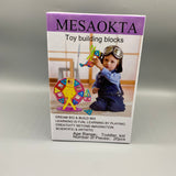 MESAOKTA Toy Building Blocks, 20 Pieces, Multicolor, PP Material, for Toddlers & Children, Safe & Fun Educational Toy