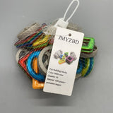 JMYZBD Toy Building Blocks - Multicolor (Rainbow), 30 Pieces, ABS Plastic + Permanent Magnets