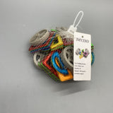 JMYZBD Toy Building Blocks - Multicolor (Rainbow), 30 Pieces, ABS Plastic + Permanent Magnets