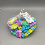 Kinhzrude Toy Building Blocks, 108 Pieces, Multi-Color, Made from Durable PP Material