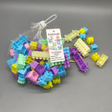 Kinhzrude Toy Building Blocks, 108 Pieces, Multi-Color, Made from Durable PP Material
