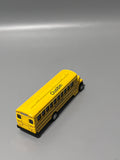 Ousibin Toy Cars for Kids, Realistic Bus Design, 14×4×3.7cm, Durable Zinc Alloy Body with Plastic Base, Fun and Educational Play Vehicle
