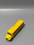 Ousibin Toy Cars for Kids, Realistic Bus Design, 14×4×3.7cm, Durable Zinc Alloy Body with Plastic Base, Fun and Educational Play Vehicle