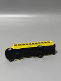 Ousibin Toy Cars for Kids, Realistic Bus Design, 14×4×3.7cm, Durable Zinc Alloy Body with Plastic Base, Fun and Educational Play Vehicle