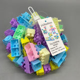 yichushisu Toy Construction Blocks, 108-Piece Multicolor PP Material Building Set, Creative & Educational Toy for Kids