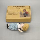Black Myth Wukong Toy Figures - Plastic + Fabric, Poseable Joints, Removable Clothes and Accessories, Suitable for Children Aged 3-6