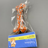 Yadishen Toy for Pets - Cotton Rope Chew Toy, Red and White, 100g