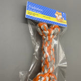 Yadishen Toy for Pets - Cotton Rope Chew Toy, Red and White, 100g