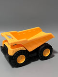 ENEDUOJOY Toy Model, Yellow Excavator Loader, Black Tires, 18 x 10 x 20 cm