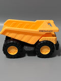 ENEDUOJOY Toy Model, Yellow Excavator Loader, Black Tires, 18 x 10 x 20 cm