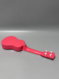 TOOVBVBZ Toy Musical Instruments, Children's Ukulele with Nylon Strings, Matte Finish, 38×12cm, Red