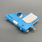 Annexfun Toy Pistols, 9×5.5cm, Blue & White, Automatic Recoil, Detachable Magazine, Stress Relief