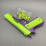 MagTractive Toy Pistols,18×8cm 18×8cm Plastic Mechanical Semi-Auto, Realistic Shell Ejection, for Ages 14+, Magazine Design
