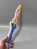 Kashyyyk Toy Swords for Kids, 44.5x9cm Foam Material, Safe and Durable, Soft and Lightweight, Non-Fading Print Design