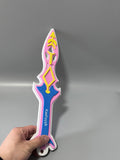 Kashyyyk Toy Swords for Kids, 44.5x9cm Foam Material, Safe and Durable, Soft and Lightweight, Non-Fading Print Design