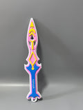 Kashyyyk Toy Swords for Kids, 44.5x9cm Foam Material, Safe and Durable, Soft and Lightweight, Non-Fading Print Design
