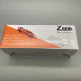 Zeee Toy Vehicles - Orange and Blue Racing Cars, Plastic, 7×3×1.6 inches