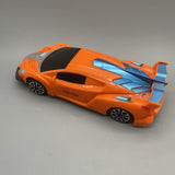 Annexfun Toy Vehicles, Orange, 22×9.5×5.5cm, PP Material, Impact Resistant, Realistic Sports Car Design