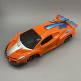 Annexfun Toy Vehicles, Orange, 22×9.5×5.5cm, PP Material, Impact Resistant, Realistic Sports Car Design