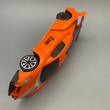 Zeee Toy Vehicles - Orange and Blue Racing Cars, Plastic, 7×3×1.6 inches