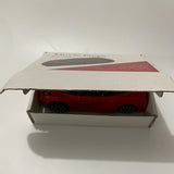 Movie Props Toy Vehicle, Red Sports Car, Plastic Material, 18 x 7.5 x 4 cm
