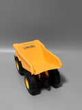 LAKOBIL Toy Vehicles, 22.4×20cm Durable ABS Dump Truck, Realistic Yellow Design