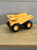 Tailpa Toy Vehicle, 35x14x28 cm, Yellow Dump Truck with Durable Wheels and Realistic Loader Design for Kids