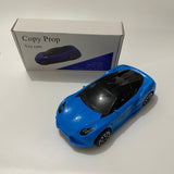 Copy Prop Toy Vehicle, Blue Sports Car, Plastic Material, 18 x 7.5 x 4 cm