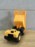 Tailpa Toy Vehicle, 35x14x28 cm, Yellow Dump Truck with Durable Wheels and Realistic Loader Design for Kids