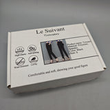 Le Suivant Trousers - Polyester Fiber and Spandex, Black, Size S, Comfortable and Stylish Pants for Women