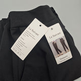 Le Suivant Trousers - Polyester Fiber and Spandex, Black, Size S, Comfortable and Stylish Pants for Women