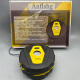 Anflshg Tyre Pressure Measurer, DC 12V Powered, Cigarette Lighter Powered, 50L/min Pneumatic Flow, 120W Rated Power, 3-Meter Cord, Single Cylinder, Continuous Use Up to 20 Minutes