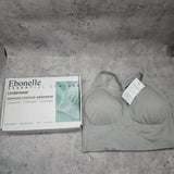 Ebonelle Underwear - Seamless Contour Design, Push-Up Support & Second-Skin Feel Sports Bra for Daily Comfort, Gym Workouts & Yoga Sessions; Perfect for Modern Women, Fitness Enthusiasts & All-Day Wear; Ocean Blue, Size M