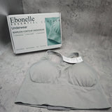 Ebonelle Underwear - Seamless Contour Design, Push-Up Support & Second-Skin Feel Sports Bra for Daily Comfort, Gym Workouts & Yoga Sessions; Perfect for Modern Women, Fitness Enthusiasts & All-Day Wear; Ocean Blue, Size M