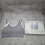Blush Desire Underwear - Sweet Seamless Design, Breathable Soft Touch & Lightweight Comfort Wireless Bra for Daily Wear, Yoga Sessions & Sleeping; Perfect for Modern Women, Teens & Active Lifestyles; Lavender Purple, Size M
