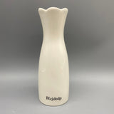 Hzjdedp Vase, 20x7.5cm Decorative Vase with 4.7cm Opening, Minimalist Scandinavian Design for Home Décor