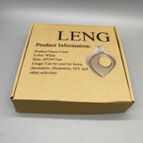 LENG Vase - 18x24x7 cm, Perfect for Home Decor and DIY Projects