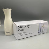 Memezy Vases, DIY and Home Decor, 6x6x21cm for Flower Arrangements