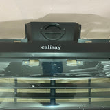 calisay Vehicle Bumpers,  Tiida/Versa 2005-2007, Black Toughened PP, Seamless Fit, Durable & Impact-Resistant, Precision-Made Holes