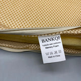 BANKQF Vehicle Seat Cushions, Memory Foam, Beige, 16×13.4×3.15 Inches, Comfortable Car Seat Pads