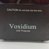 Voxidium Video projectors, Wireless Screen Mirroring, Voice Control, Auto Keystone Correction, Zoom Function, Direct Wall Projection, Compact 25×15cm Design