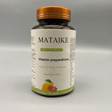 MATAIKE Vitamin preparations, Skin Health, Energy Boost, and Eye Health, 4-17 Years, Adults, Pregnant & Breastfeeding, 60 Tablets