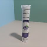 KAREVIV Effervescent Vitamin Supplement Tablets - Energize Your Body with a Delicious and Fizzy Blueberry Drink