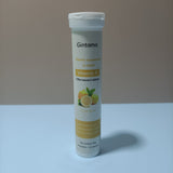 Gintama Vitamin supplement, Lemon Flavored Vitamin Tablets - Fizzy 80g Supplement